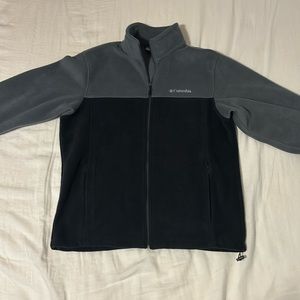 Black and Grey Columbia zip up